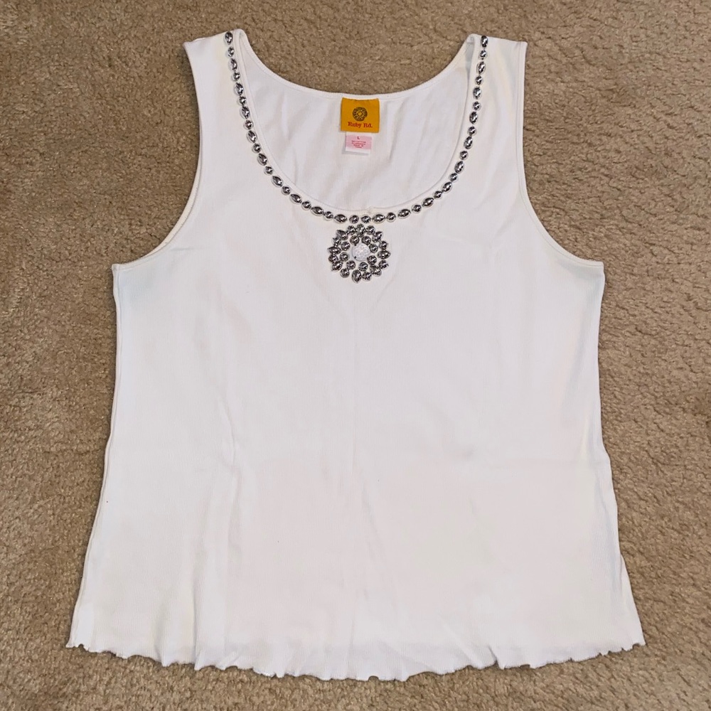 Ruby Rd Accented Top - Picture 7 of 11